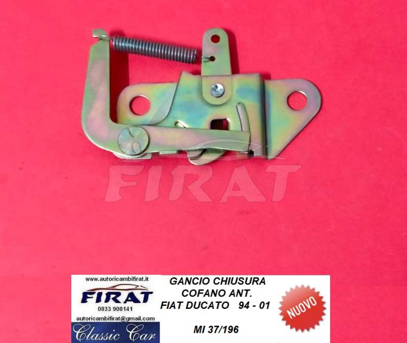GANCIO CHIUSURA COFANO FIAT DUCATO 94-01 ANT. (37/196)